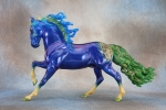 Glossy Peacock Decorator