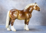 Mold 803, Glossy Metallic Sooty Dapple Palomino